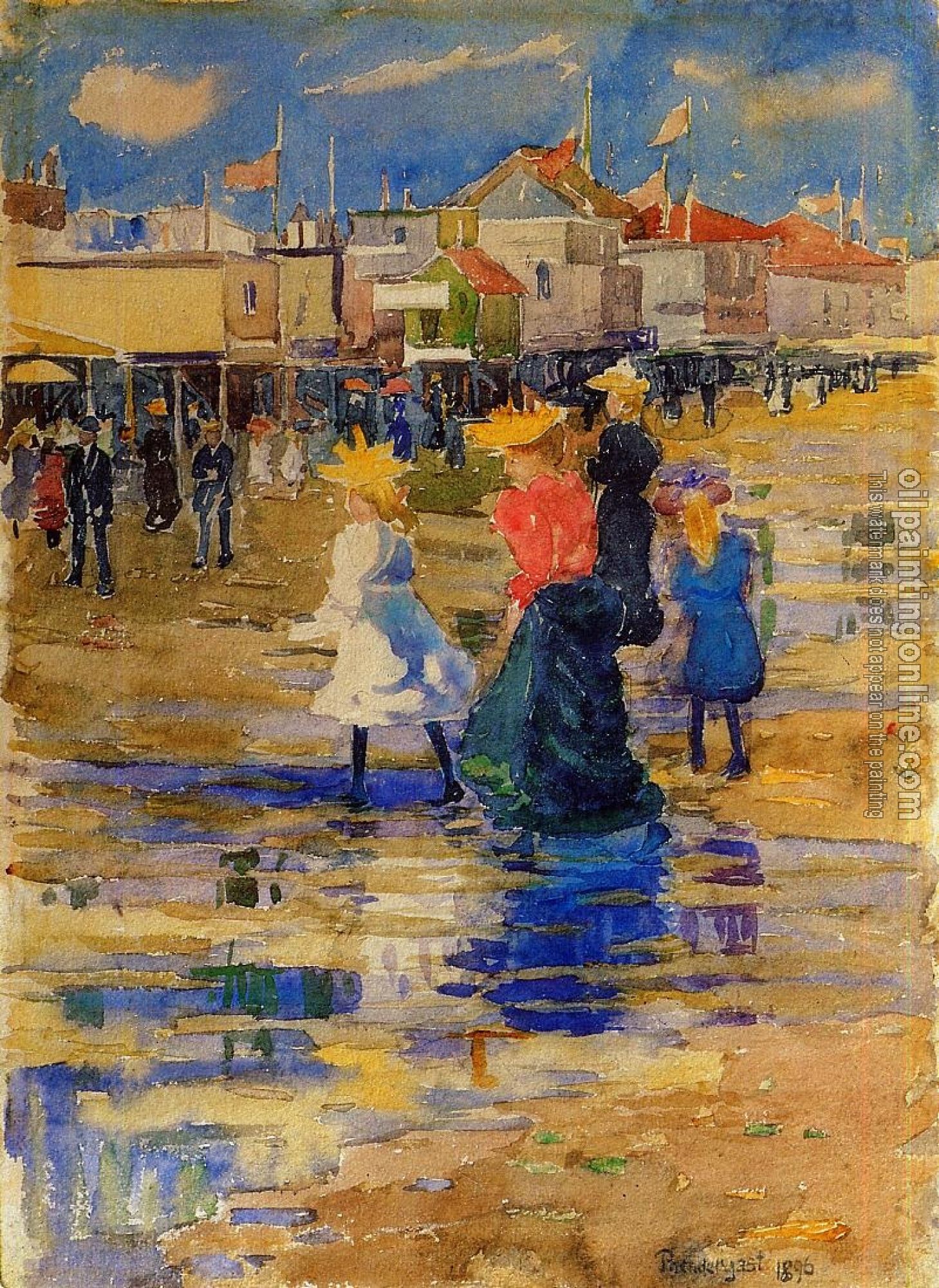 Prendergast, Maurice Brazil - Revere Beach